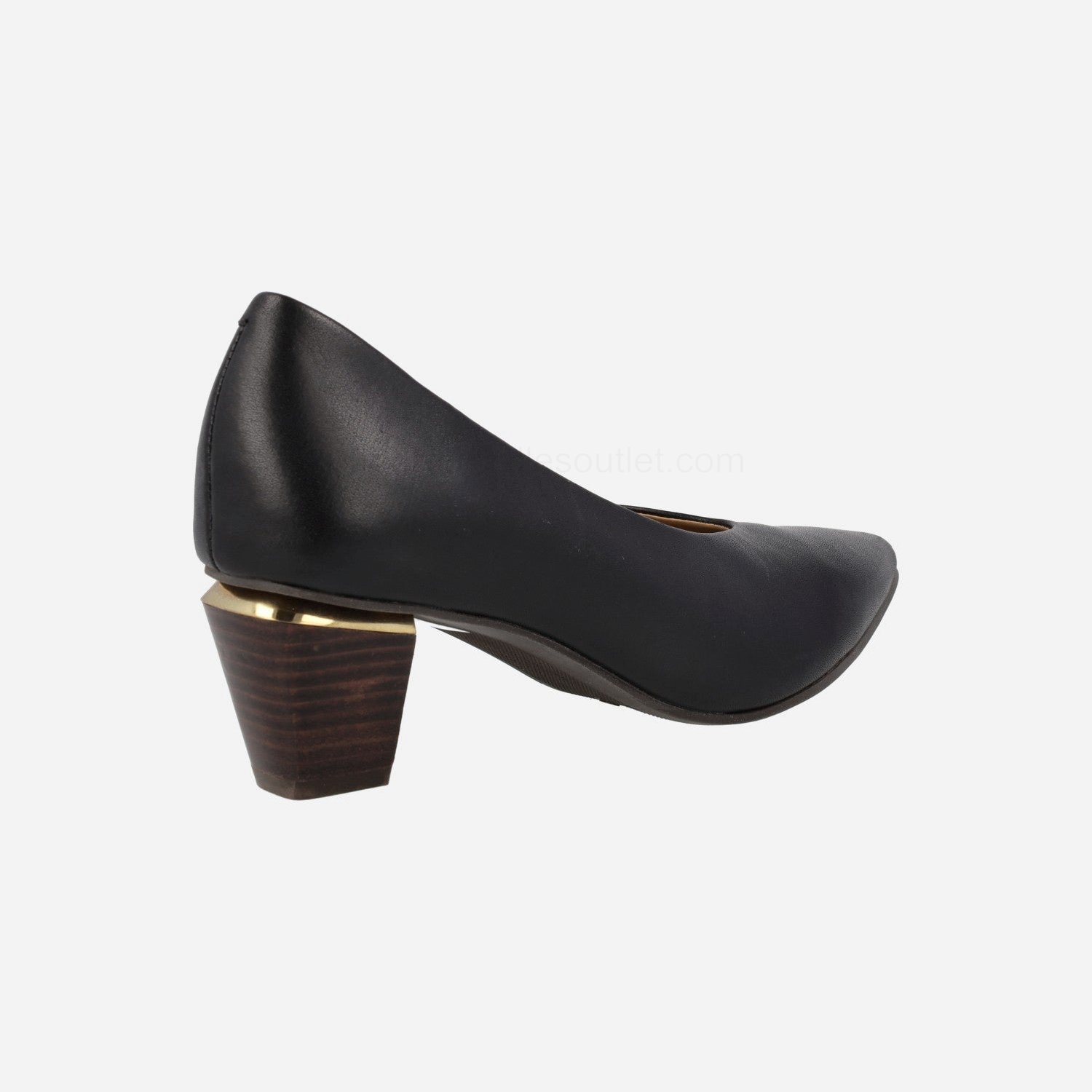 (image for) Baoji black leather pumps with 5 cm heels | pedro miralles outlet-1794