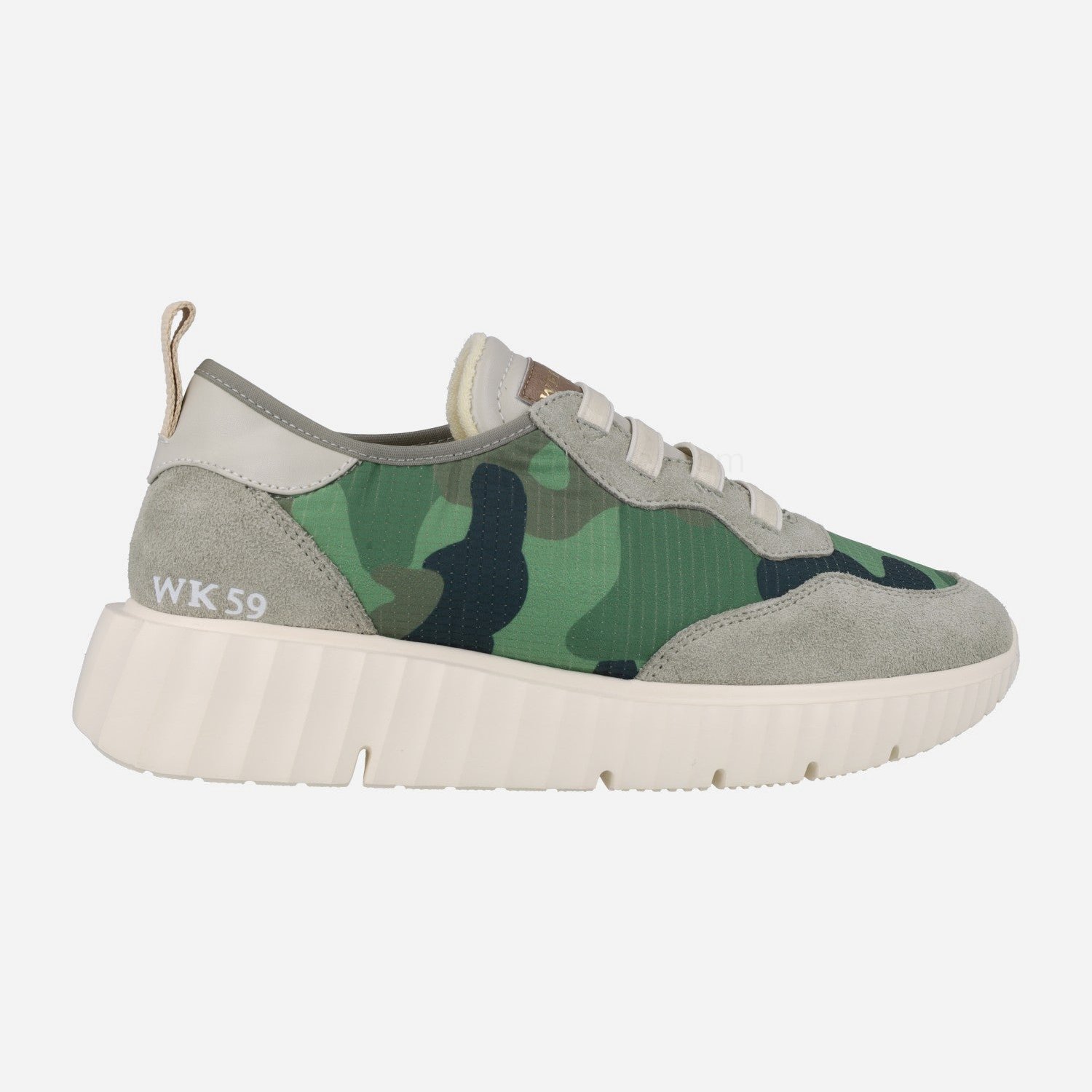 (image for) Concordia sneakers in green camouflage fabric | pedro miralles outlet-1781