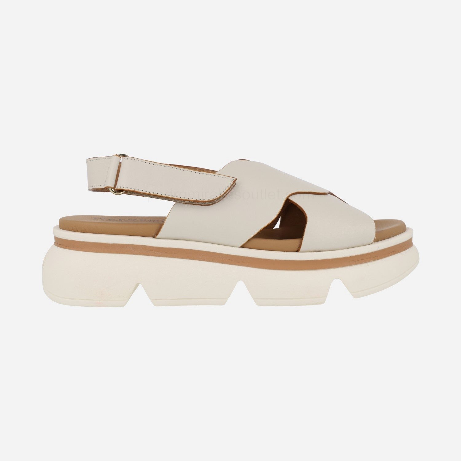 (image for) Picerno Leather sandals with velcro closure | pedro miralles outlet-1758