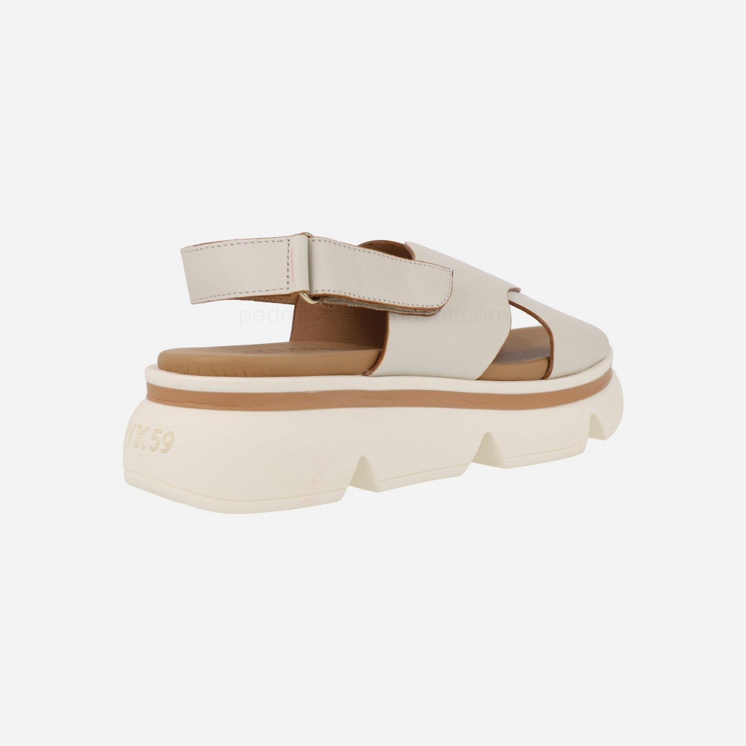 (image for) Picerno Leather sandals with velcro closure | pedro miralles outlet-1758