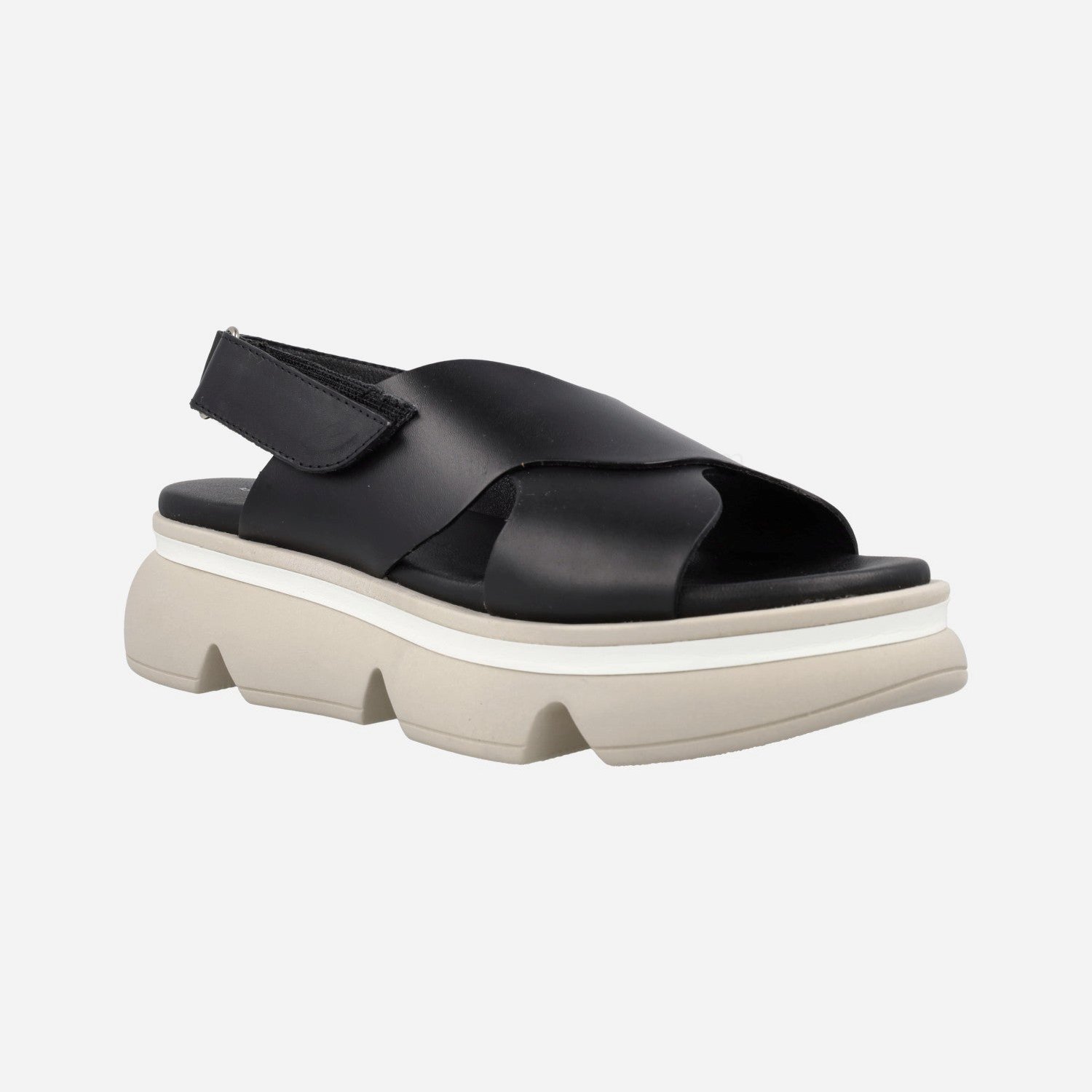 (image for) Picerno Leather sandals with velcro closure | pedro miralles outlet-1758