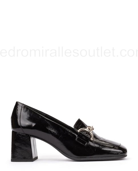 (image for) Pedro Miralles 25453NE - Block Heel Loafer | pedro miralles outlet-1739